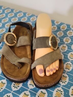 NAOT green Baltimore SANDALS Euro 39 US 8